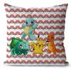 Pokemon Pikachu Cartoon Anime Pillow Covers Decorative Home Doublesided Print Square Pillow Bedroom Room Decoration Pillowcase