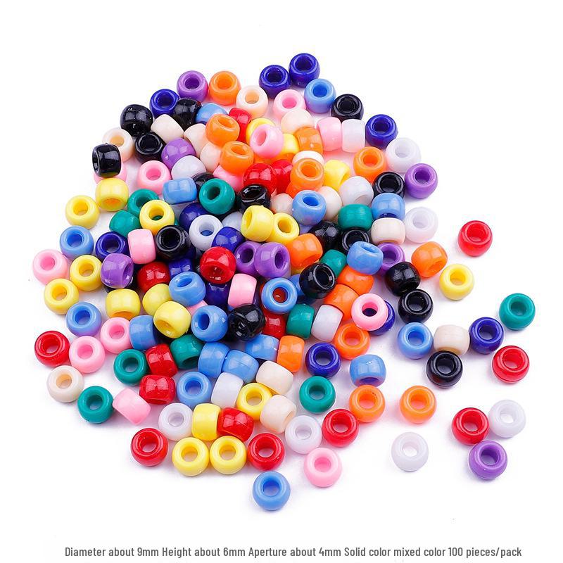 

Весенние самодельные аксессуары из бисера: Большие акриловые бочонки и бусины-рис для браслетов и ожерелий Approx. 100 pcs/pack
