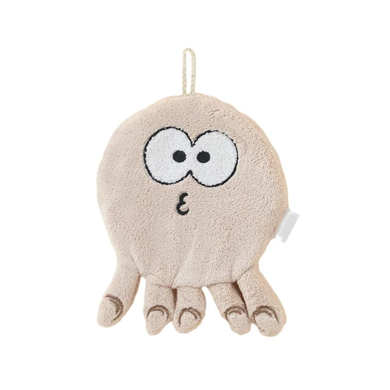 Animal Lover Essential Soft Corals fleeces Hanging Hand Towel Fast Absorbing and Easy to Cleans for Bathroom Kitchen