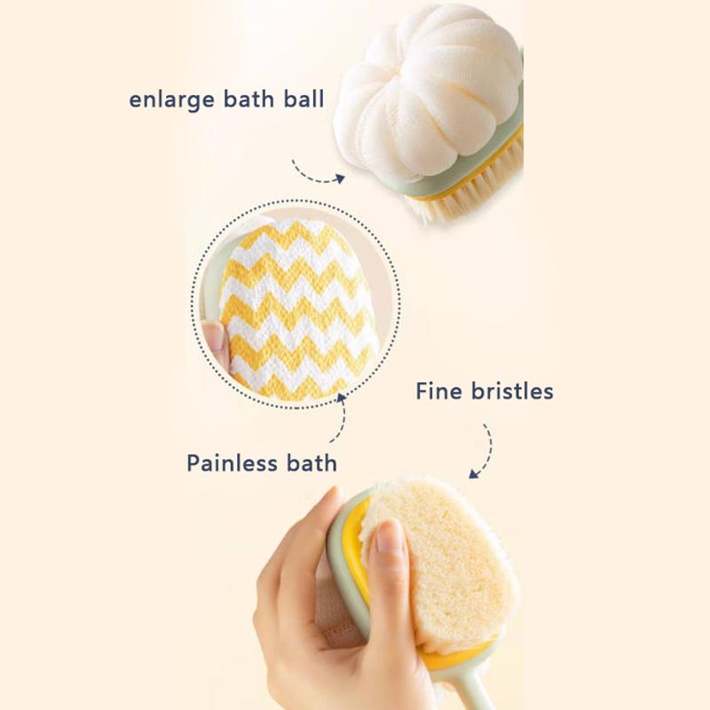 Bath Back Brush Artifact Soft Hair Long Handle Rub Back Back Rub Bath Brush Body Rub Mud Do Not Ask For Help Strong Rub Bath