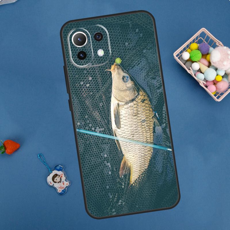 Fish Fishing Carp Case For Xiaomi 13 14 15 Ultra 11T 12T 13T 14T Pro POCO X7 Pro X3 X5 X6 M6 F5 F6 Pro Cover