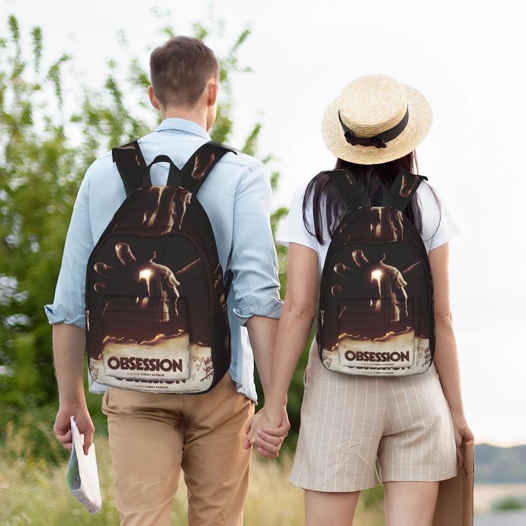 Obsession Horror Movie Classical Rucksack Durable Pupil Work Daily Pack for Men Women College Carry Carrier