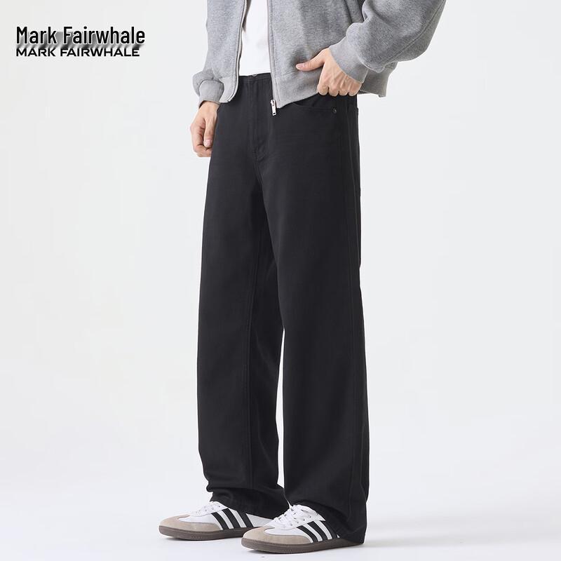 

Мужские черные джинсы прямого кроя Mark Fairwhale 34