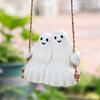 Halloween Ghostly Couple On Swing Resins Hanging Decors For Garden Patios Tree Indoor and Outdoor Horror Theme Ornament