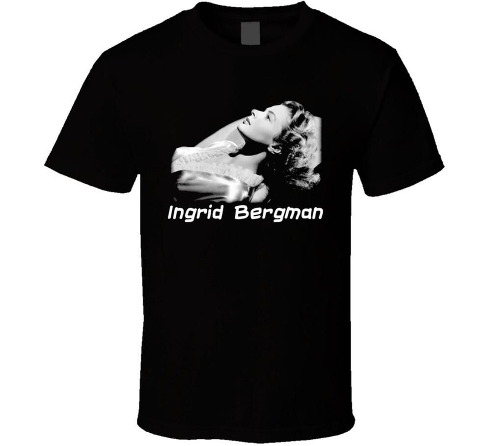 Футболка унисекс со звездой кино Ингрид Бергман XXXXL