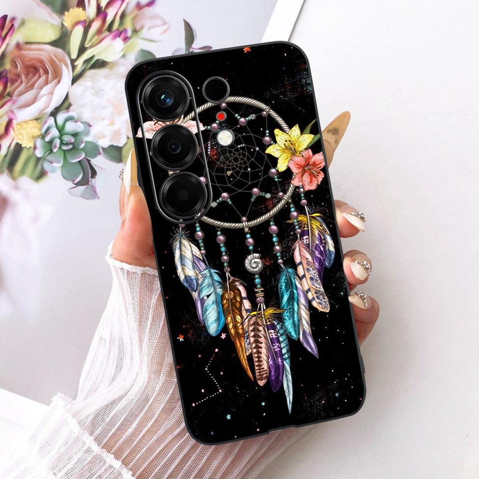 For Tecno CN5 Case For Tecno Camon 50 4G Cover Fashion Butterfly Cute Cat Cool Painted Soft Phone Casing For Techno Camon50 4G