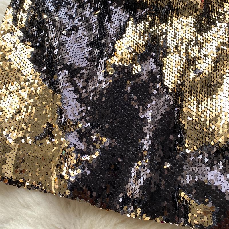 Sexy Sequin Slip One Piece Dress Women Patchwork Chic Vintage Evening Party Dresses Female Korean Fashion Design Slim Ceremonial Dress 2024