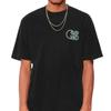 Carhartt WIP T-shirt da uomo con stampa grafica, girocollo, manica corta, top neri I033172-1XD-XX