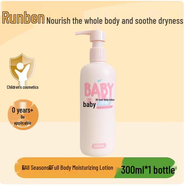 Runben Baby Moisturizing & Nourishing Lotion for Autumn/Winter - Anti-Chapping Formula for Kids