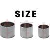 Slip-on Exhaust Adapter Coupler Connector Reducer 2''(ID) To 1-3/4'', 1-1/2", 1-3/8"(OD)