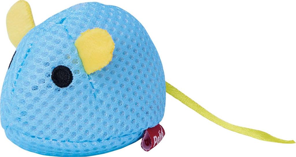 Petio Wild Mouse Cat Toy, Squeak Squeak, NOISY Panic Blue Mouse