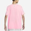 New Nike Sportswear Drop Shoulder Sleeve T Shirt Women's Medium Soft Pink FJ7714-690