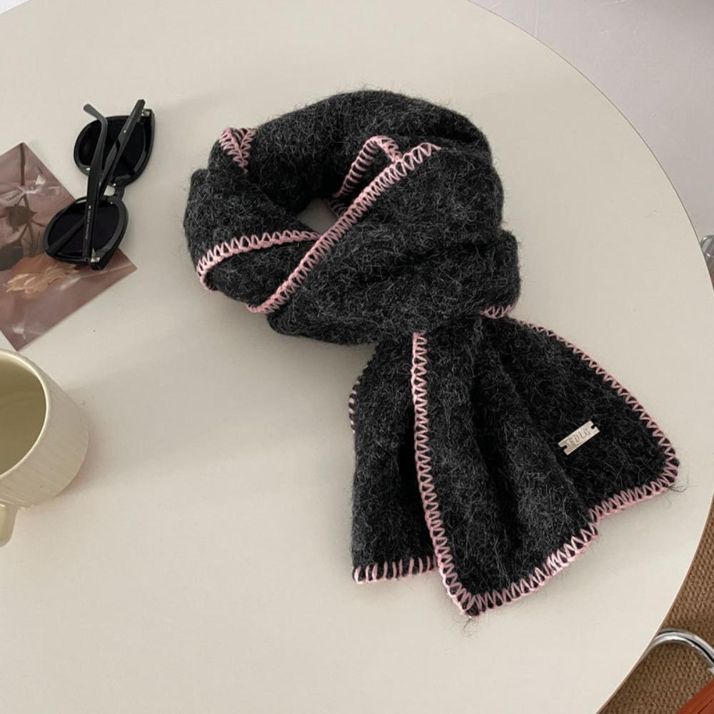 Soft Winter Cashmere Scarf Winter Warm Motorcycle Scarf Advanced Thermal Neck Warmer  Autumn Winter