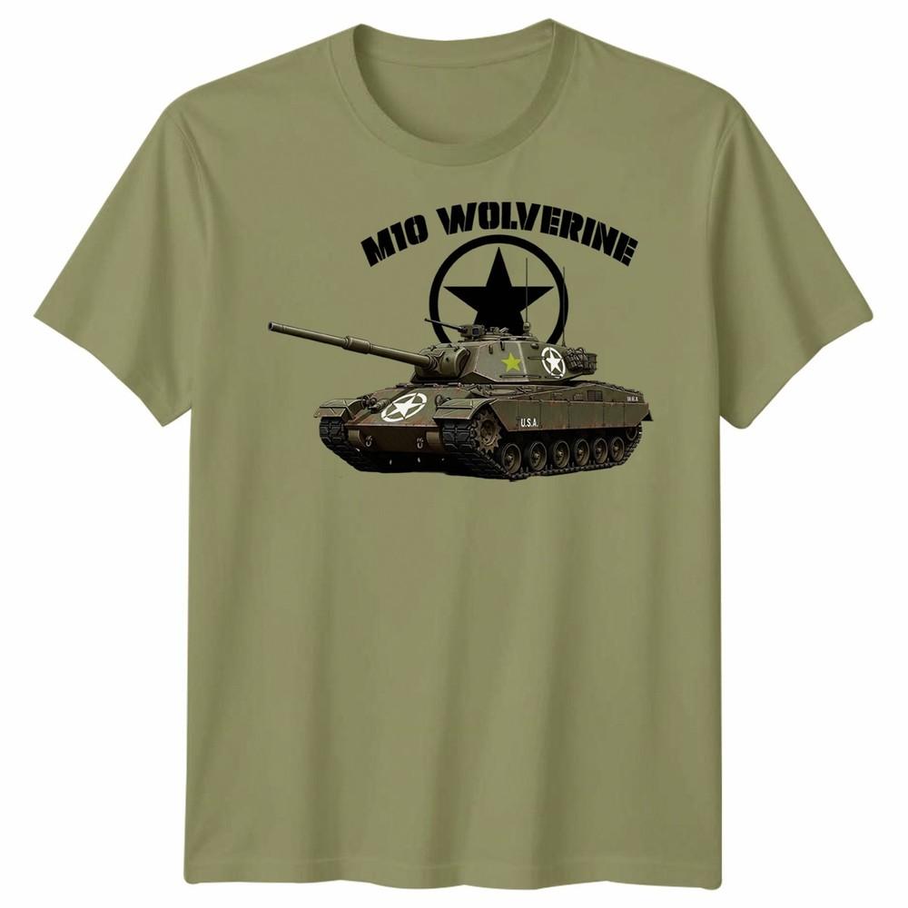 M10 Wolverine Destroyer Unisex T Shirt Military Ww2 Dday History Us Army