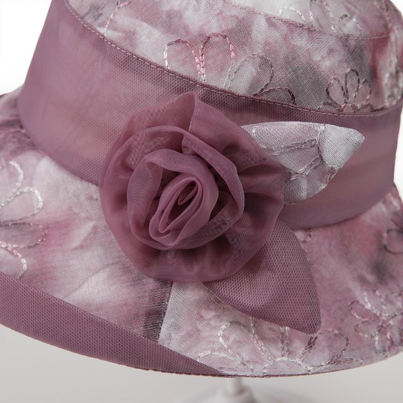 Summer new sun hat women casual sun hat travel sunscreen basin hat elderly bucket hat