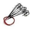 Model H0 Gauge Light Park Lanterns Set & Resistors 10* 1:87