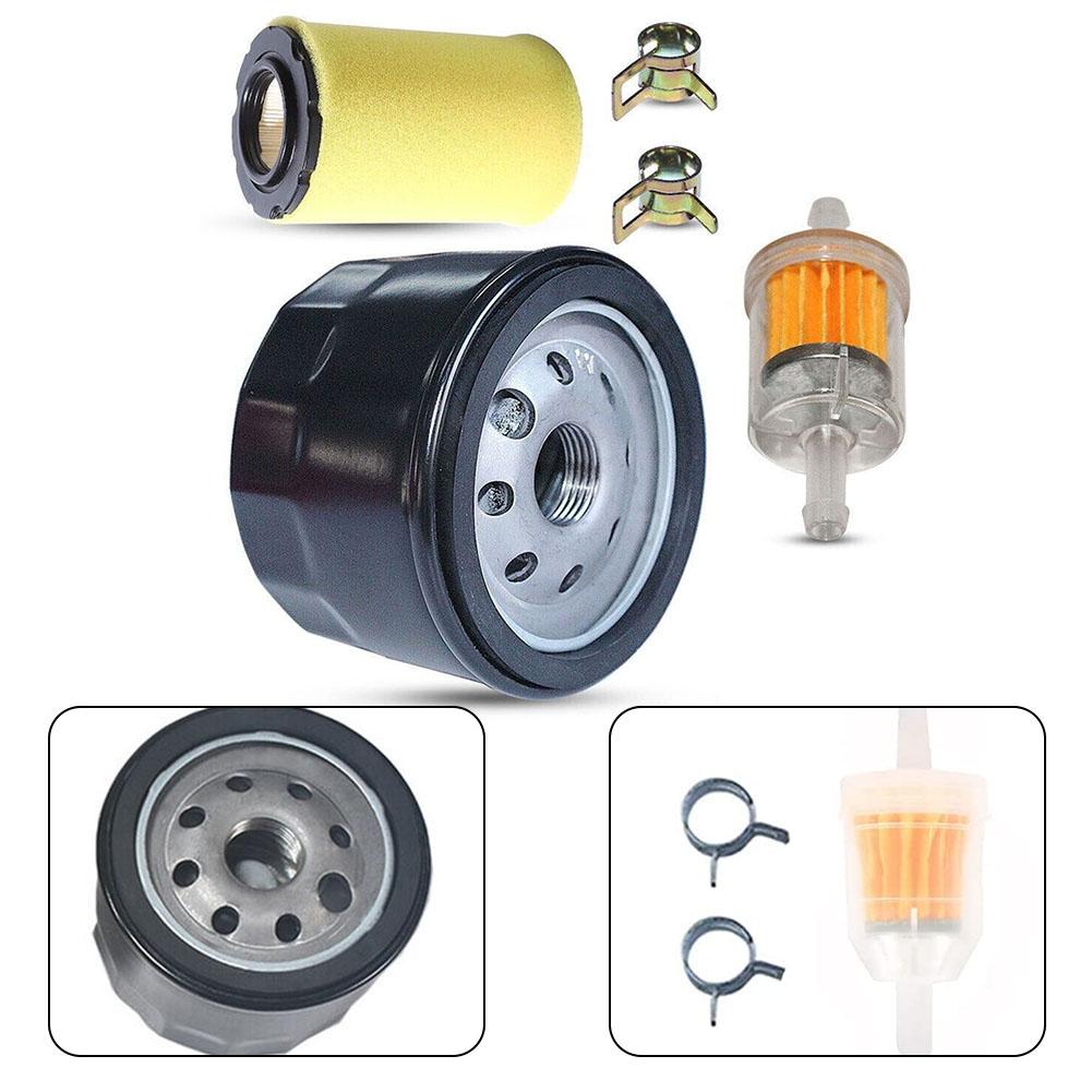 Clamps Air Filter Fuel Filter Lawn Mower Parts 1 Set