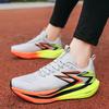 Men's and Women's Full-length Carbon Board Racing Shoes, Summer Youth Running Ultra Light Shock-absorbing Sports Shoes