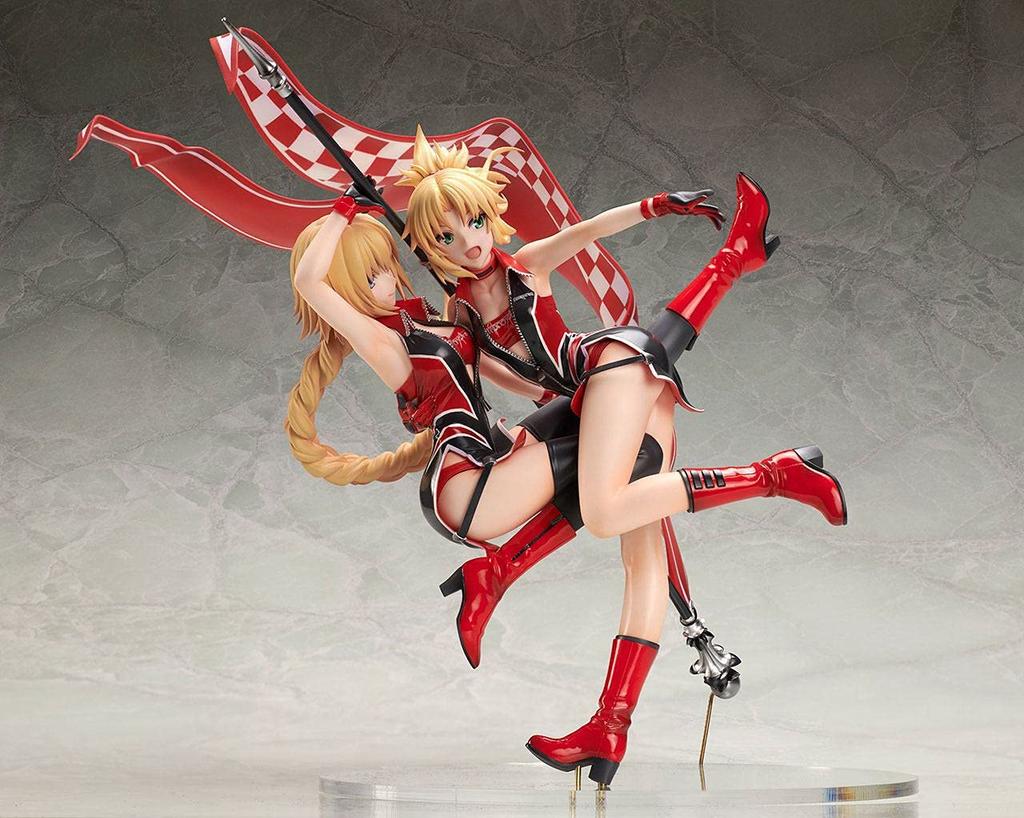 Fate/Apocrypha Jeanne d'Arc & Mordred TYPE-MOON Racing Ver. 1/7 Scale Painted Complete Figure