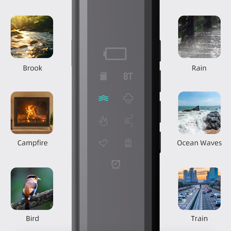 SMB-05 Tragbarer Knochenleitung Schlafhilfe Musikbox Drahtloser Bluetooth-kompatibler Unter-Kissen-Lautsprecher