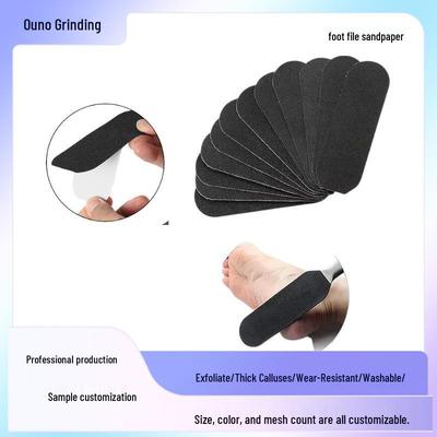 Stainless Steel Foot File with Sandpaper Sheets for Removing Dead Skin and Calluses – Pedicure Scraper and Foot Brush
