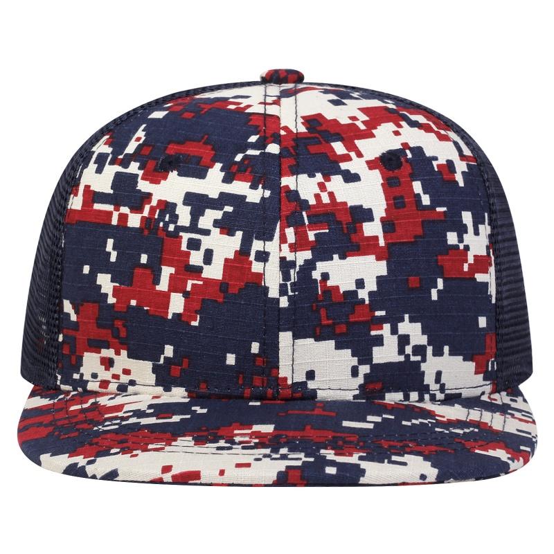 New Fashion Camouflage Vintage Cap for Men Fashion Hip Hop High Quality Net Cap Snapback Outdoors Summer Hat for Women