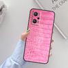 Crocodile Pattern Print For Realme 11 10 12 13 14 Pro Plus GT 5 6 6T GT7 Pro C67 C61 C53 C51 C21Y C25S C55 C75 Case