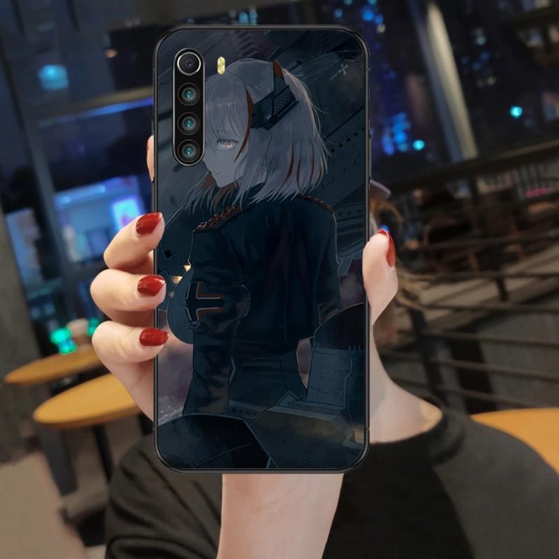 Cute Azur Lane Girl Phone Case For Xiaomi Mi 12 11T 10T 9T Lite Pro Ultra Note 10 Poco F3 F4 X4 GT Soft Black Phone Cover
