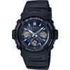 G-Shock AWG-M100SB-2AER Tough Solar Radio Controlled Analog Digital Men's Watch Blue Dial Black Band