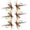 3Pcs 15 Different Styles  Realistic Nymph Dry/ WetFlies   Trout Fish Trout Fly Fishing Bait Artificial Lures