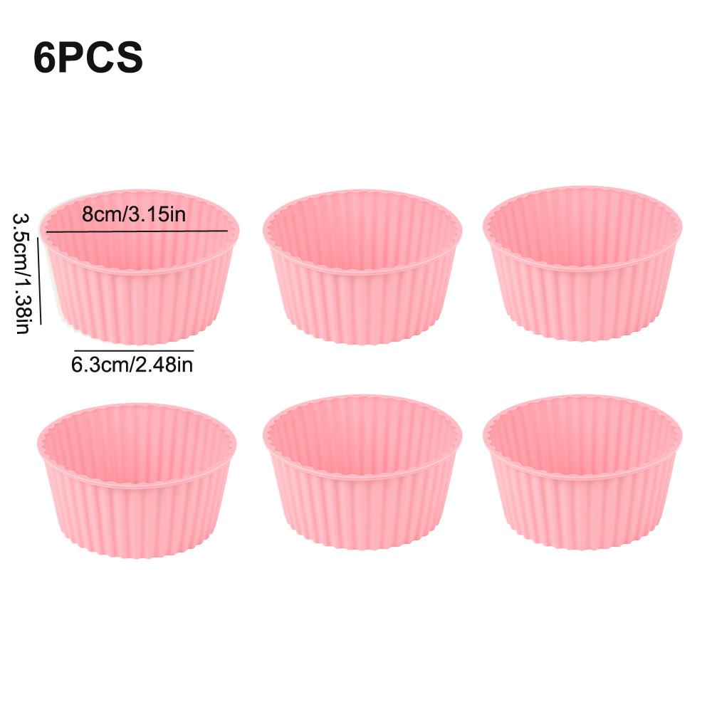 Silicone Cake Mold Air Fryer Bowl Reusable Household Oven Cake Pudding Baking Mold Kitchen Baking Accessories