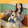 Cute Dog Plush Backpack With Padded Shoulder Straps For Daily Use And Storage