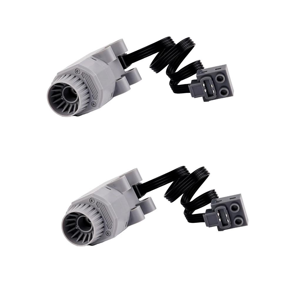 DIY Building Blocks Technical Motor Sprayer Electric Exhaust Modified Motor For High-Tech Train Car Parts Compatible with Legoed