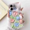For Infinix Hot 50i Case Hot50i X6531 Lovely Rabbit Silicone Soft TPU Cover Fundas For Infinix Smart 9 Smart9 X6532 Phone Cases