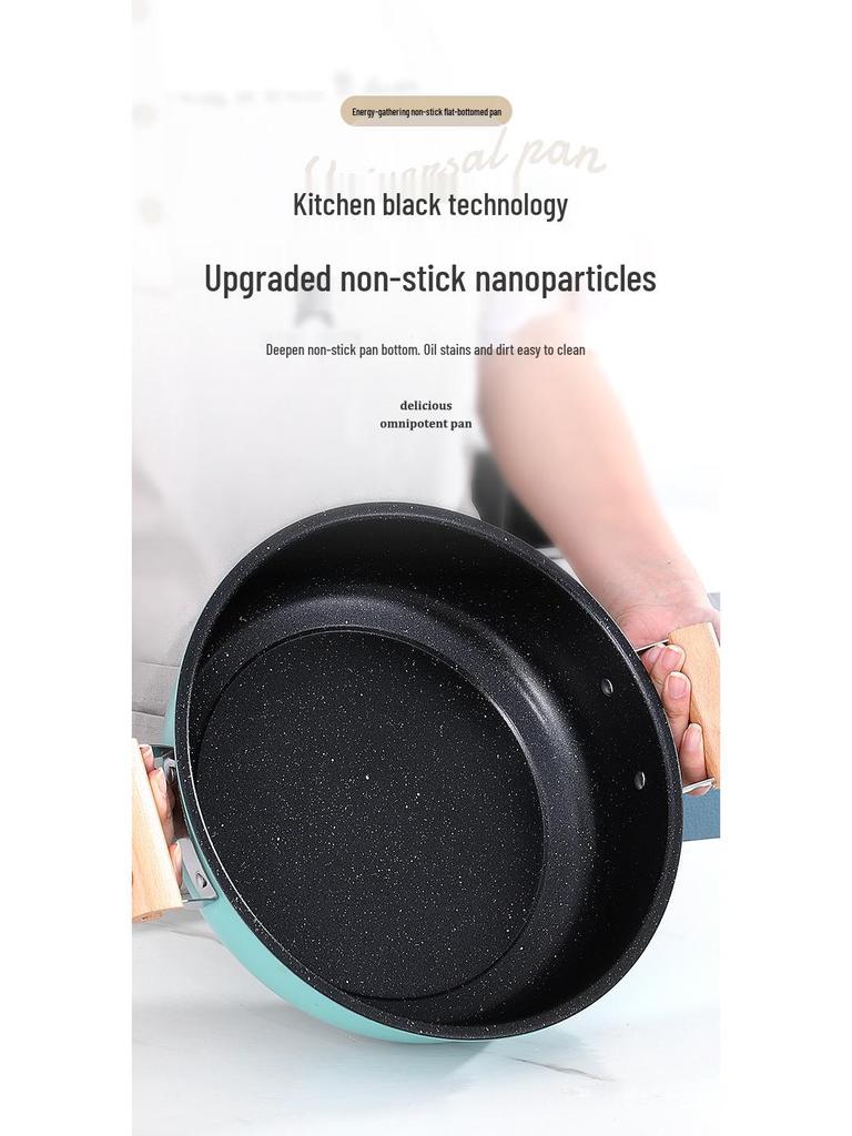 Desui Maifan Stone Non-stick Double-Ear Soup Pot for Gas and Induction Cookers