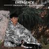 Emergent Blanket Outdoor Survival Rescue FirstAid Foil Thermal Blanket Hypothermia Windproof