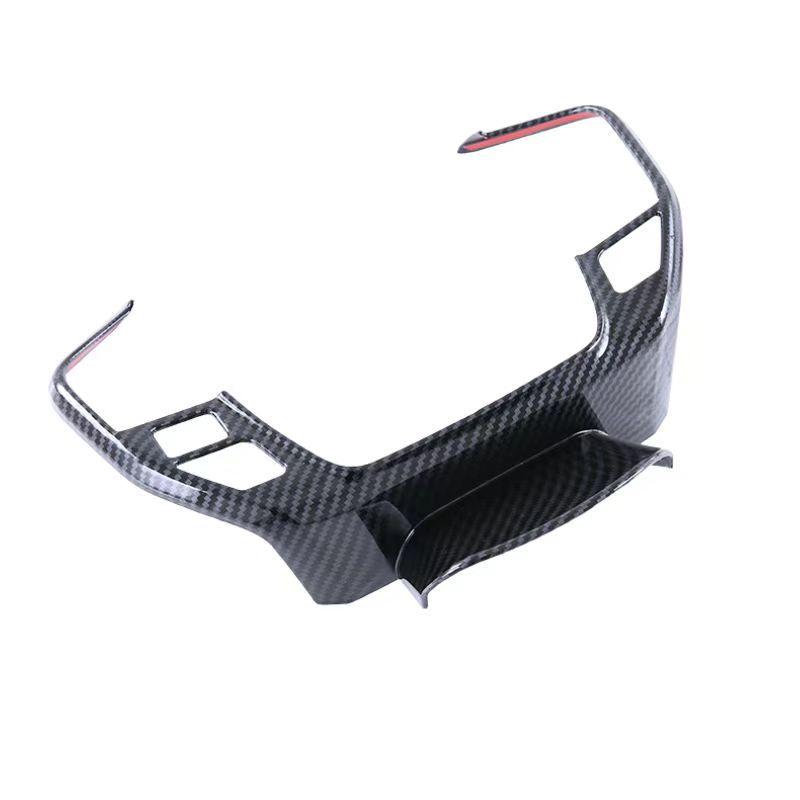 23 Toyota Prius 60 Series Carbon Fiber Steering Wheel Button Frame Interior Decor