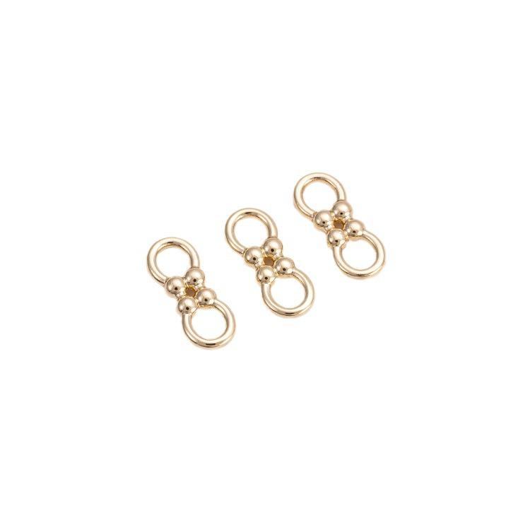 14K Gold-Filled Figure 8 Clasp for DIY Jewelry Making - Necklace & Bracelet Connector Component
