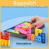 Tetris Blocks Pusselspel För Stresslindring Perfekt För Sensorisk Lek Och Kul