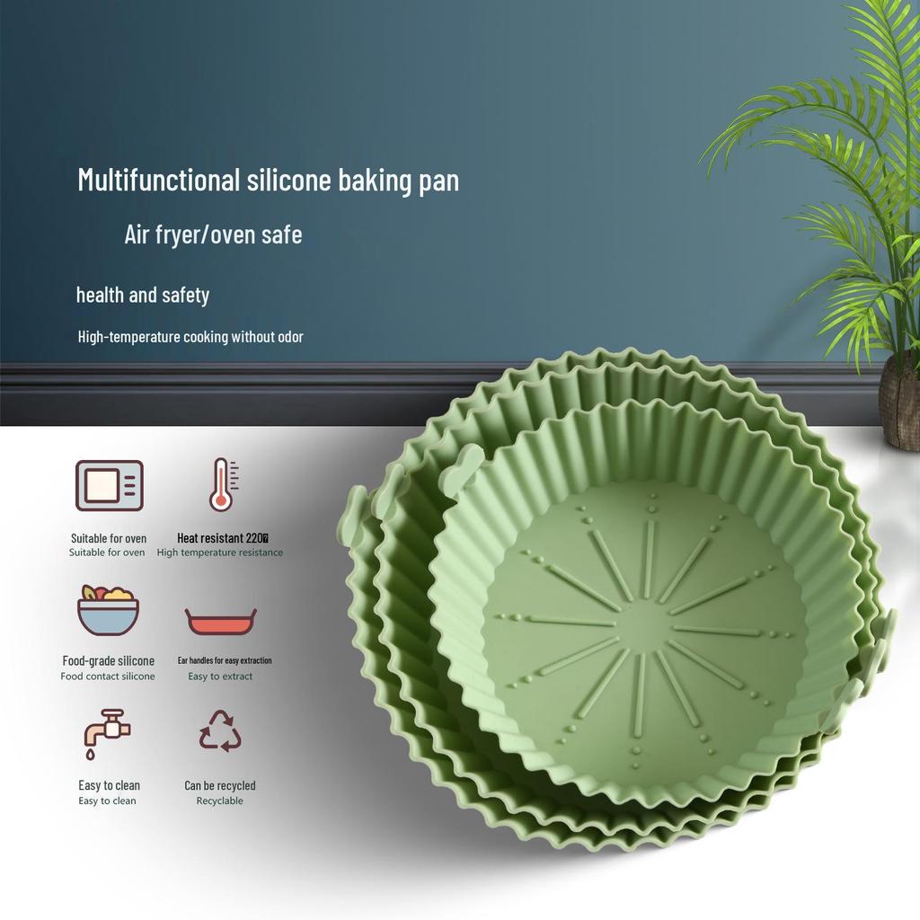 New Multifunctional Silicone Air Fryer Baking Tray