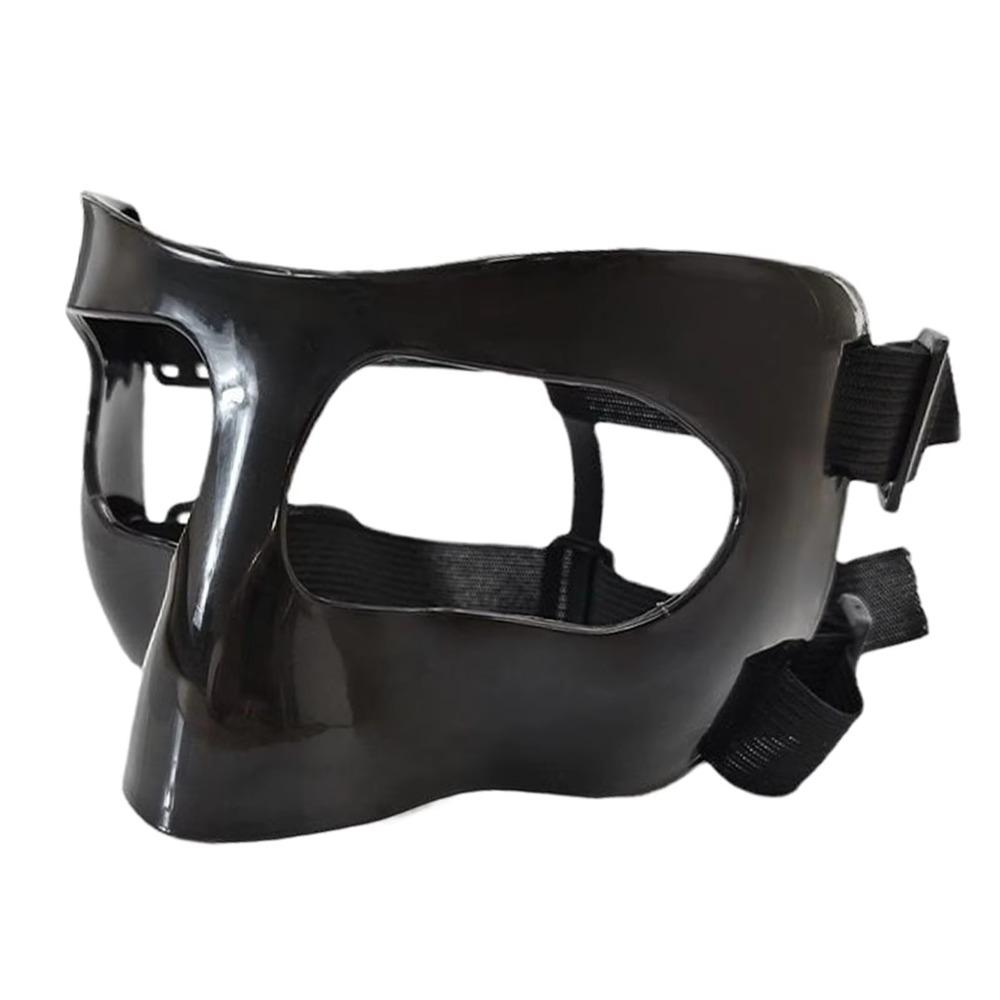 Black Basketball Adults Mask Elastic Strap Face Nose Protector Basketball Nose Guard  Basketball