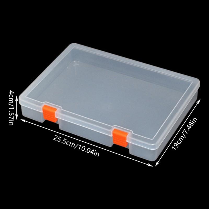 

1 шт. Ящик для деталей Пластиковый ящик для инструментов Ящик для оборудования Ящик для хранения инструментов Ящик для защиты инструментов Ящик для хранения игрушек, Многофункциональный ящик