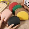 Portable Card Storage Pouch PU Leather Women's Wallet Casual Coin Storage Bag  Women Men