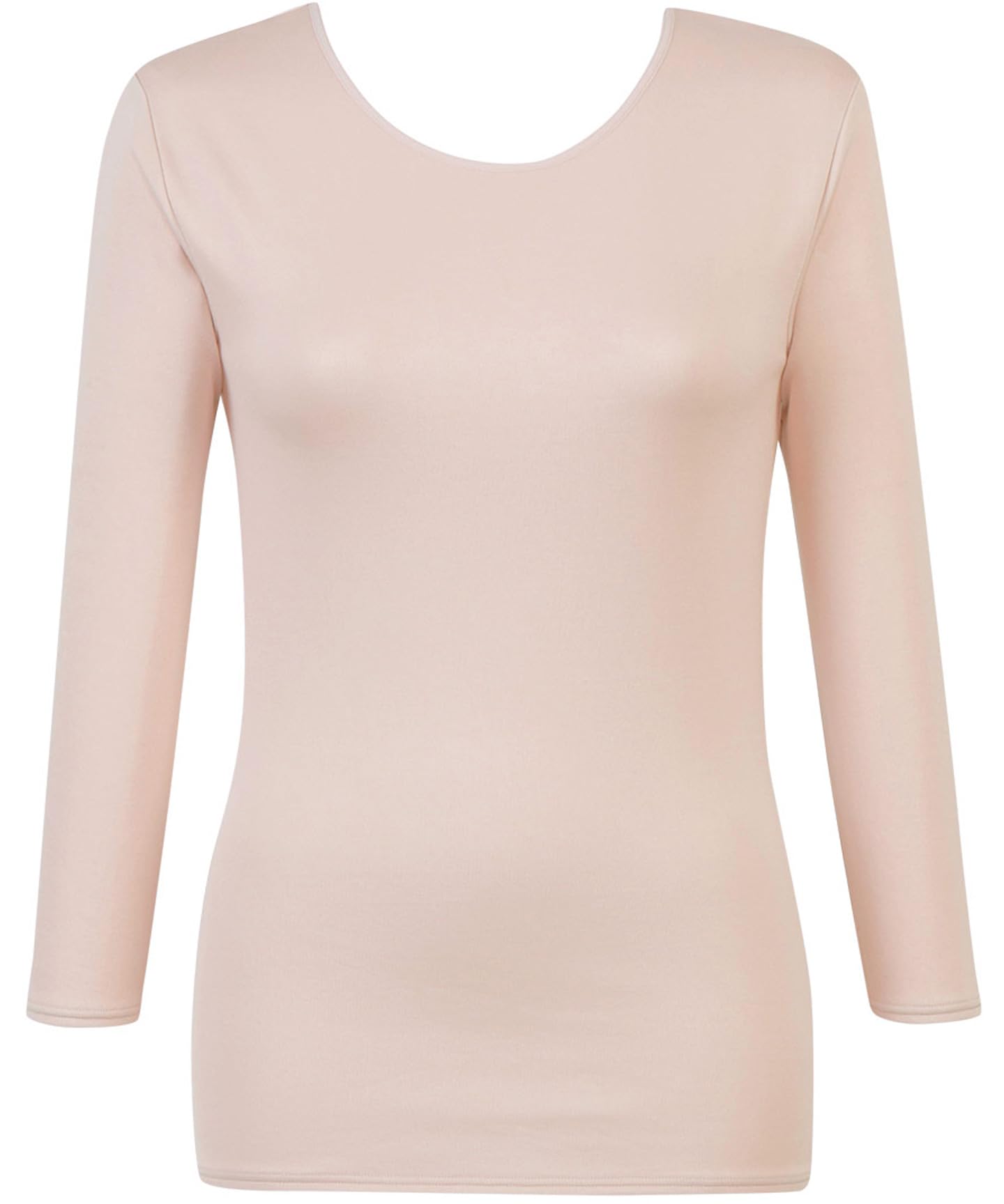 

Теплый Хлопок Узкий Длинный PO Wing/Wacoal Женское Нижнее Белье, 100% (Сторона кожи), Легкий, С горловиной, Рукав 3/4, Рукав, Осень/Зима, EL2950,