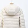 Women's Long Sleeve Puffer Jacket Hooded Casual Down Coat Lightweight Warm Plus Size Outerwear