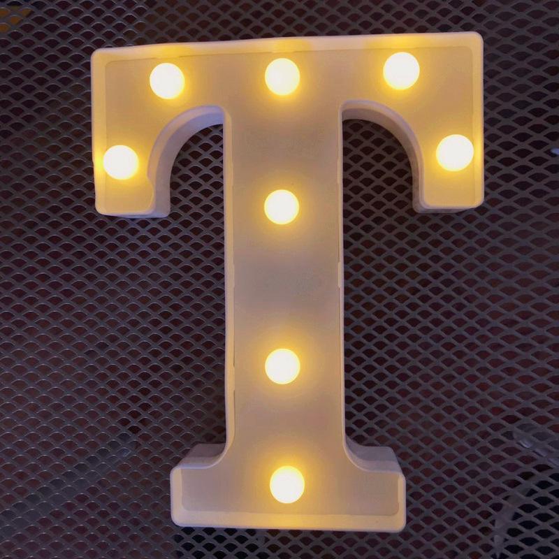 Popular 26-Letter Alphabet, Number & Symbol Lights for Events & Decor