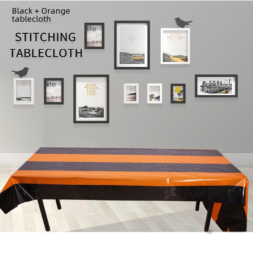 Stylish Halloween Themed Tablecloth For Party Settings Available In Colors Eyecatching