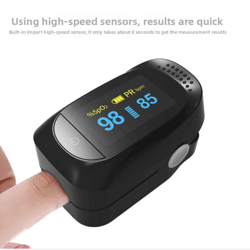 OLED Display Blood Oxygen Monitor - Portable Design & Heart Rate Sync Detection