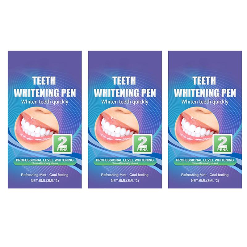 Teeth Whitening Gel Pen Gentle Cleaning Yellow Stains Color Corrector Toothpaste removal Odor Fresh Breath Tooth Care Tool 6ml