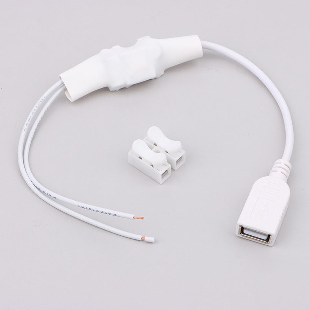 High Efficiency Power Transformer Home Monitoring Adapter 30CM 220V To 5V Adapter Comprehensive Safety Features